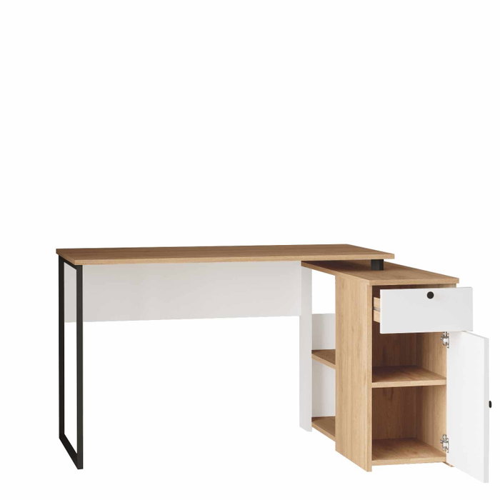Hanah Home Nor1-Sw Escritorio de Estudio Natural y Blanco
